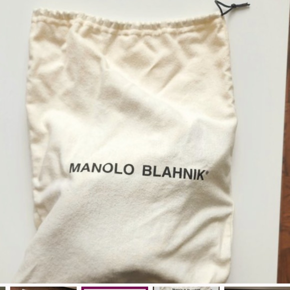 Manila Blahnik dark brown stunning lizard sandals - Picture 9 of 9